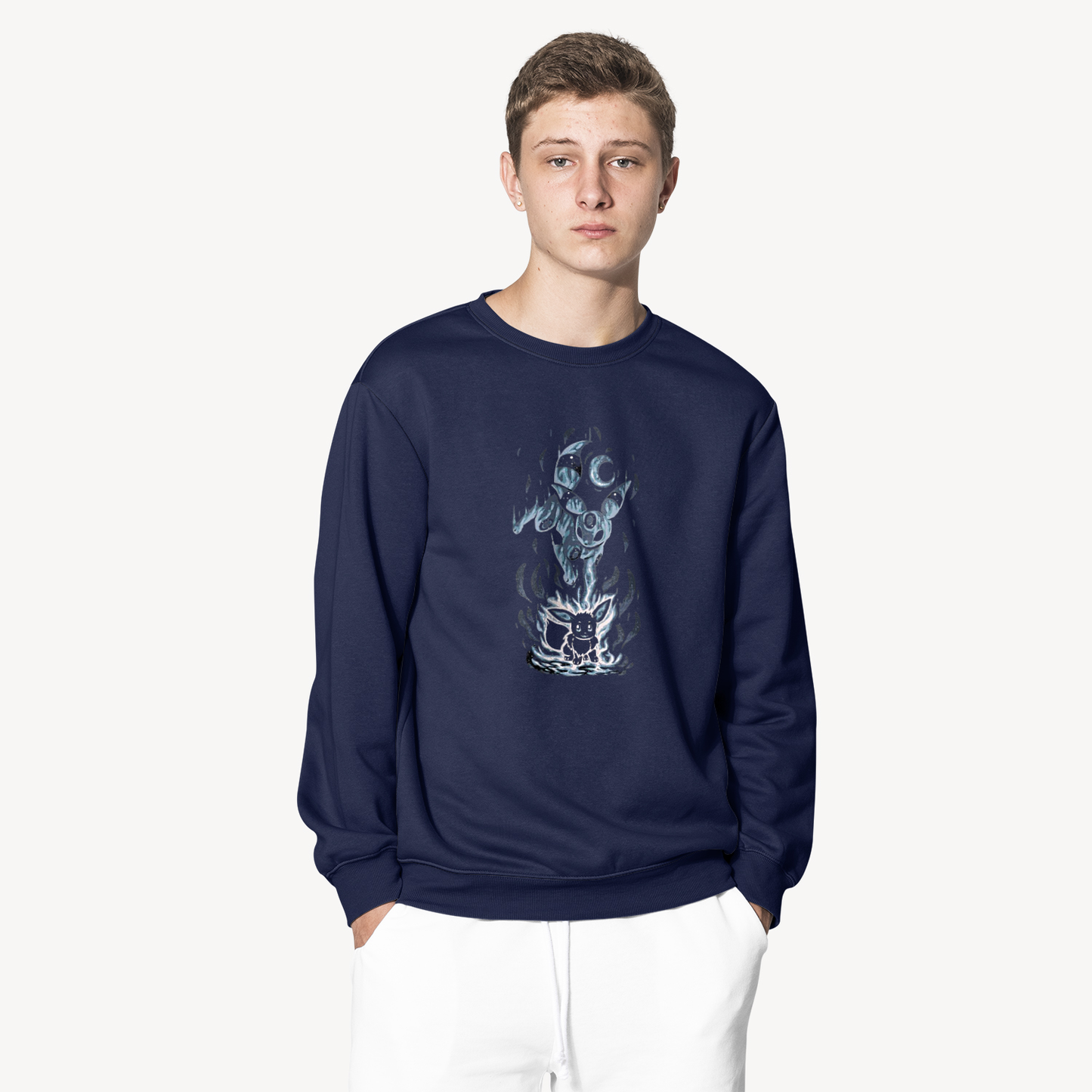 Felpa Umbreon Pokémon – Stile Anime Unisex