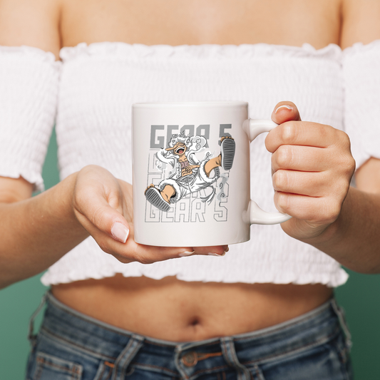 Tazza One Piece – Design Epico con Luffy in Gear 5