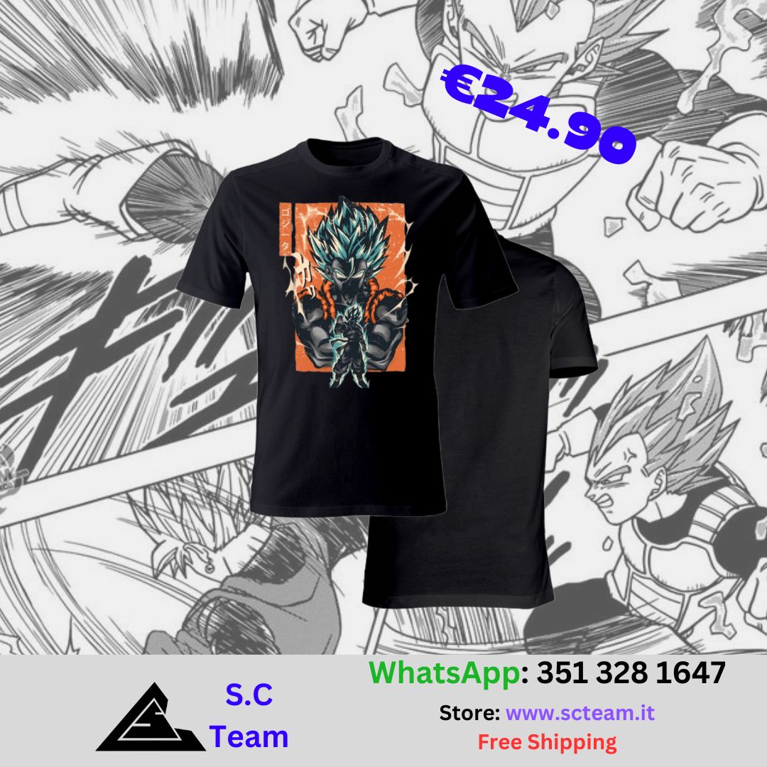T-Shirt Gogeta SSj Blue