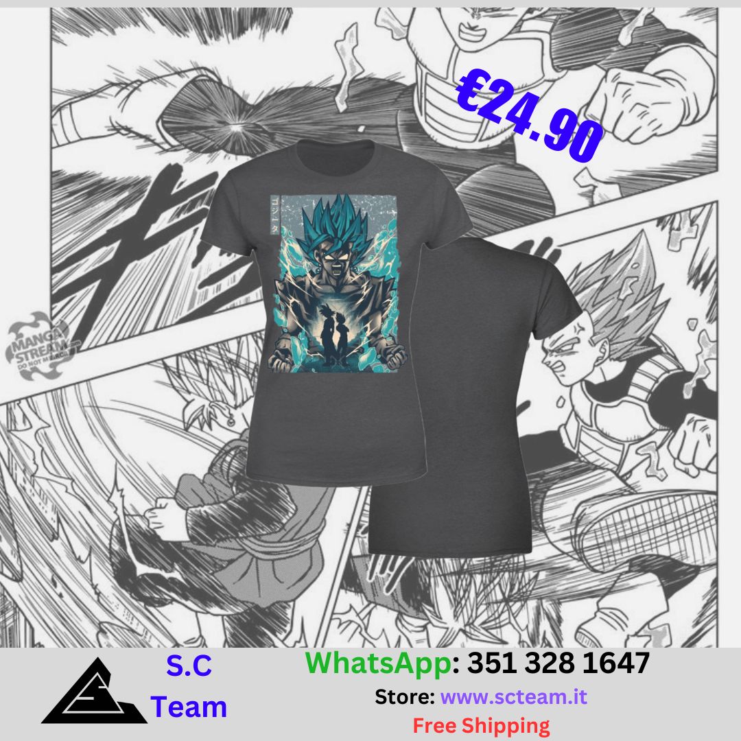 T-Shirt Donna Vegeth SSj Blue