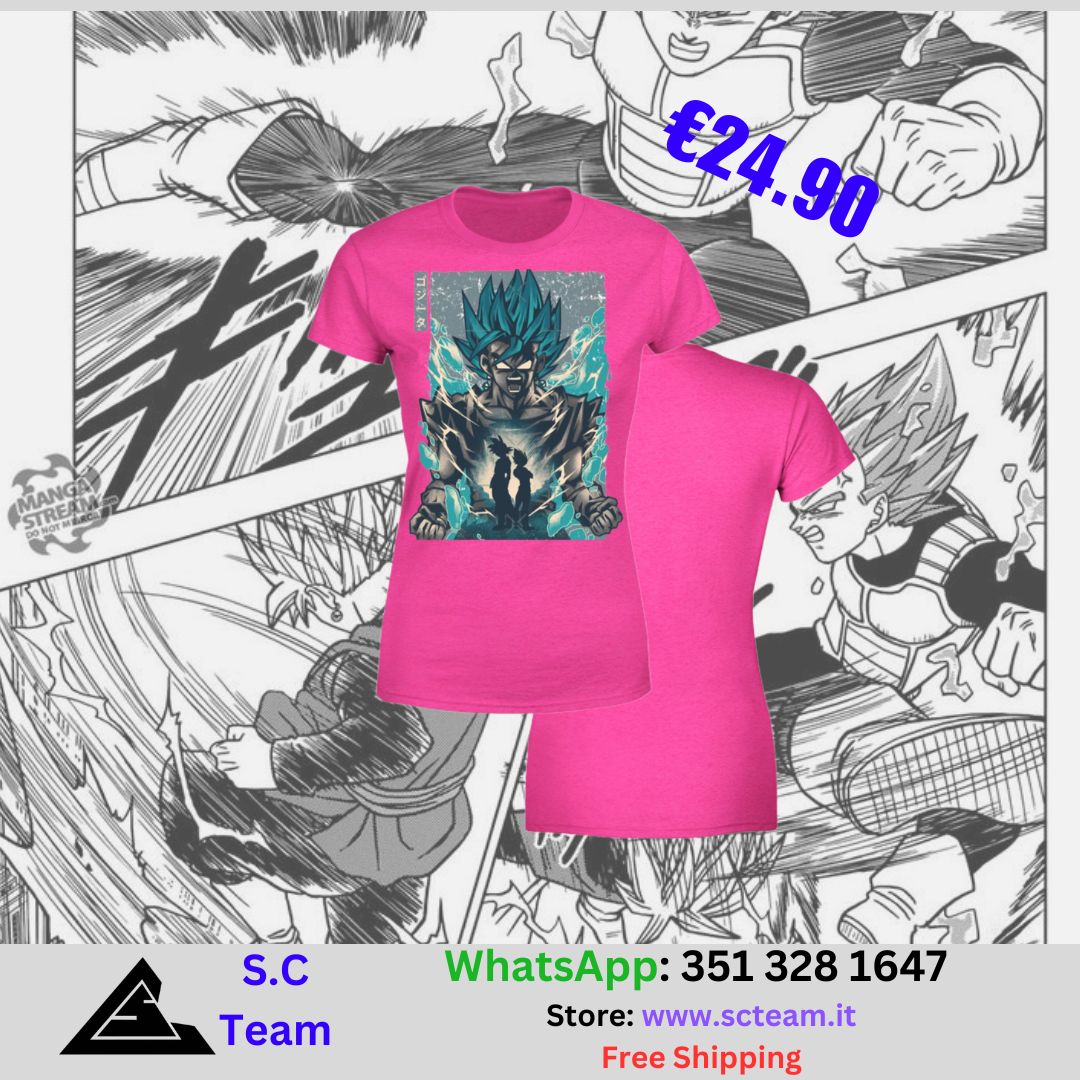 T-Shirt Donna Vegeth SSj Blue