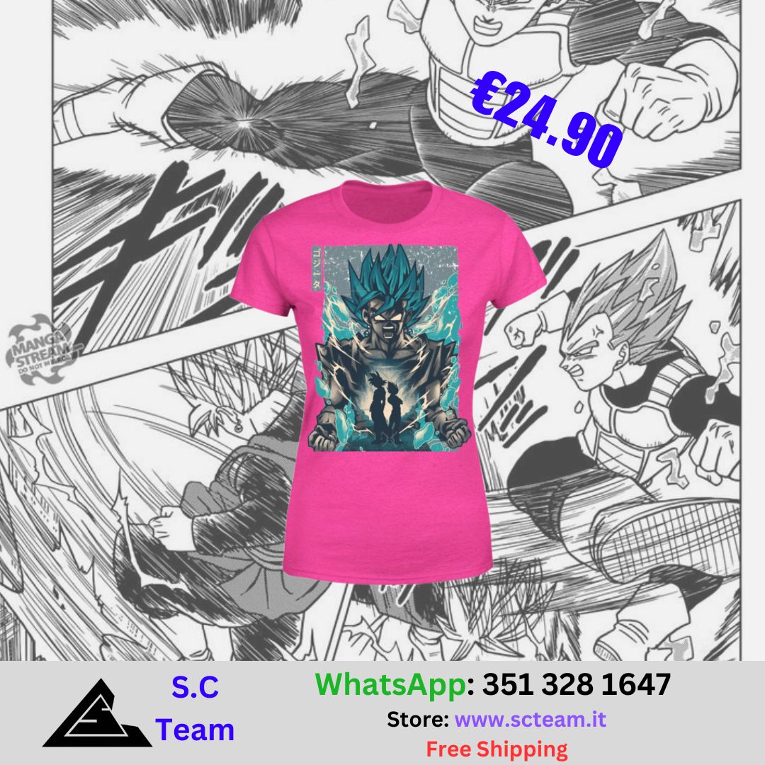 T-Shirt Donna Vegeth SSj Blue