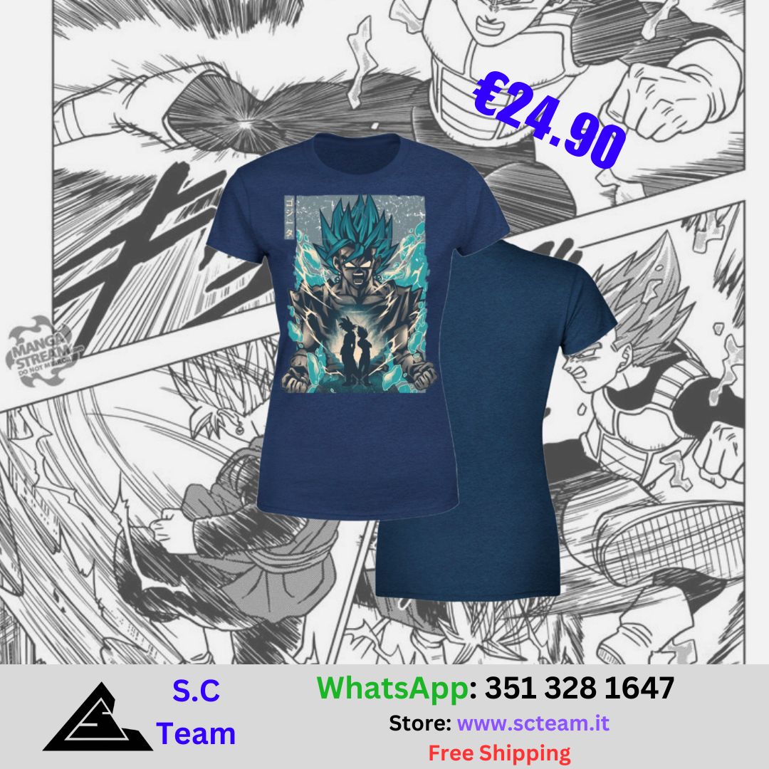 T-Shirt Donna Vegeth SSj Blue