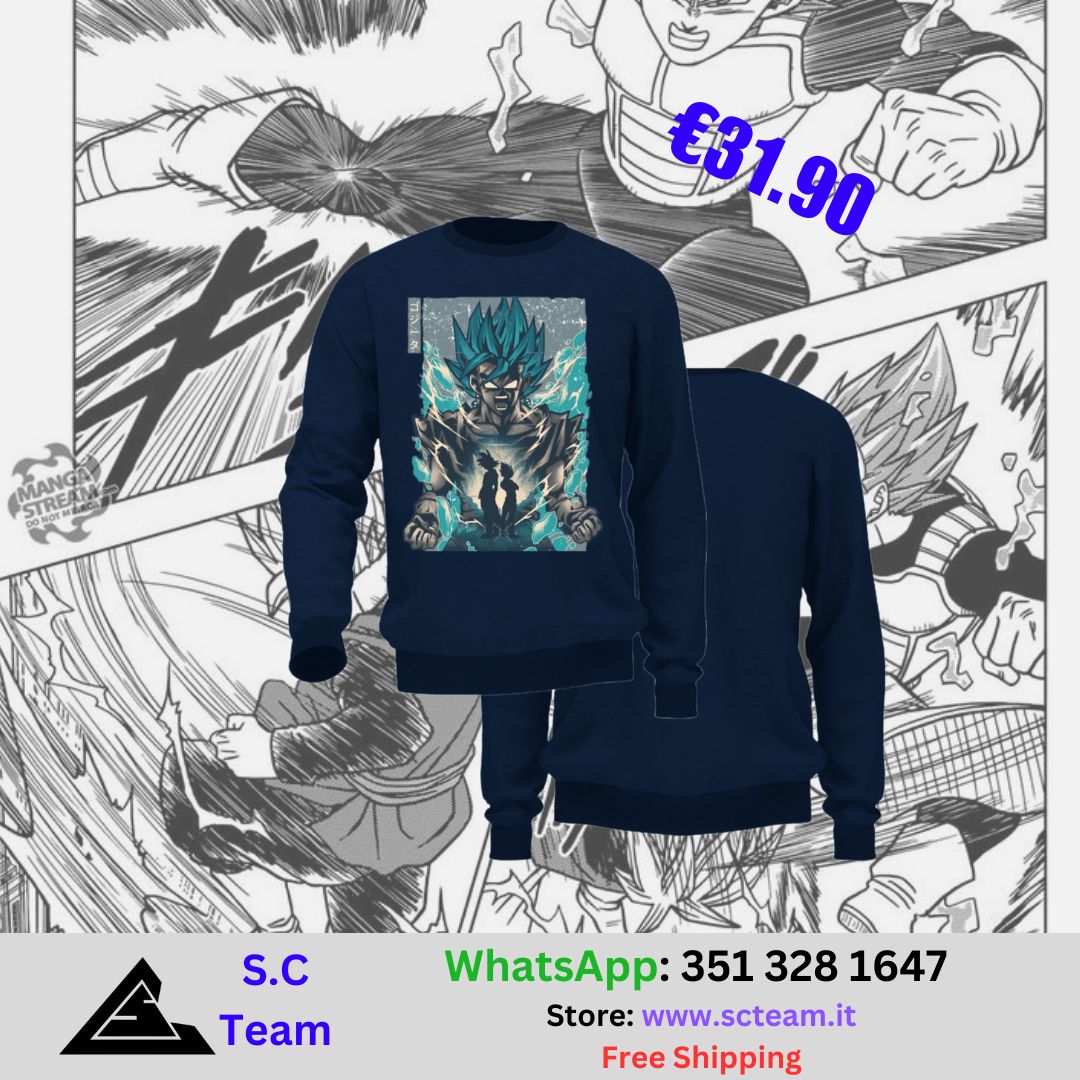 Felpa Vegeth SSj Blue