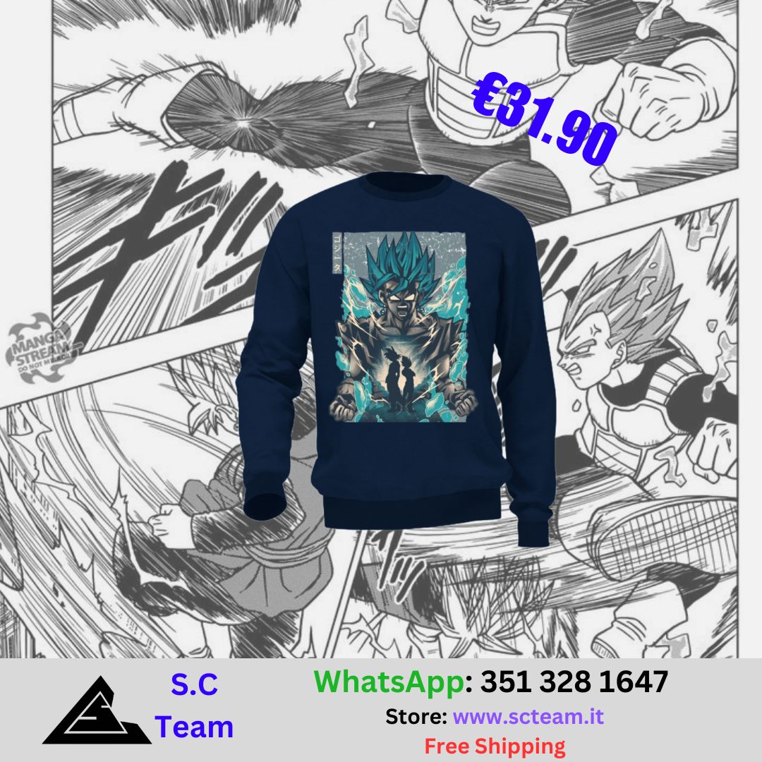 Felpa Vegeth SSj Blue