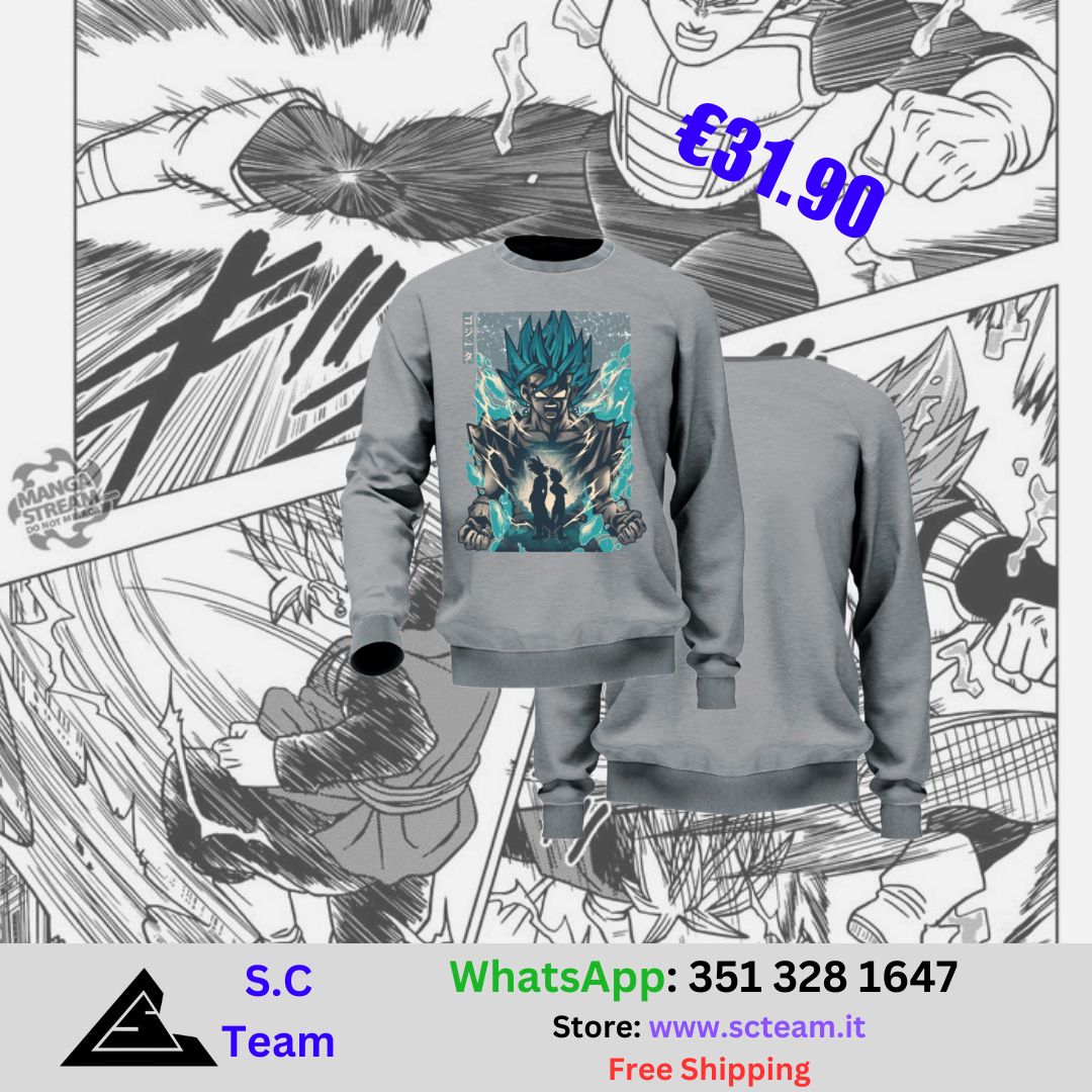 Felpa Vegeth SSj Blue