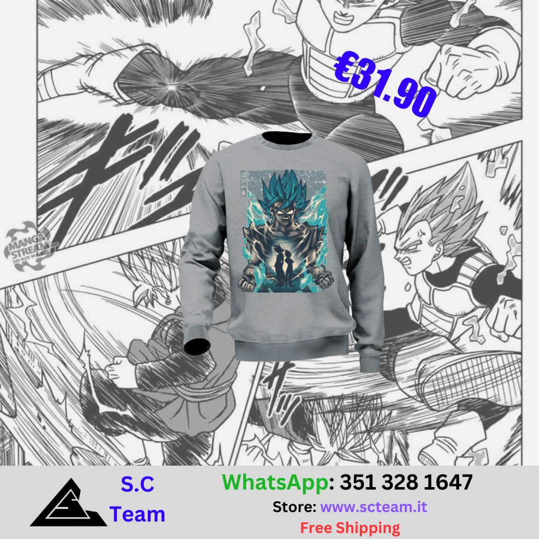 Felpa Vegeth SSj Blue