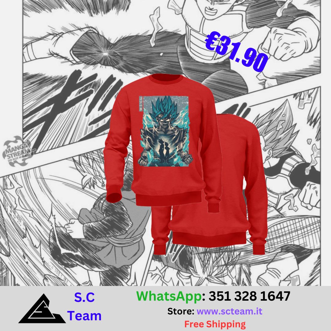Felpa Vegeth SSj Blue