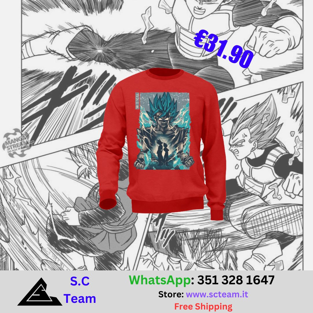 Felpa Vegeth SSj Blue