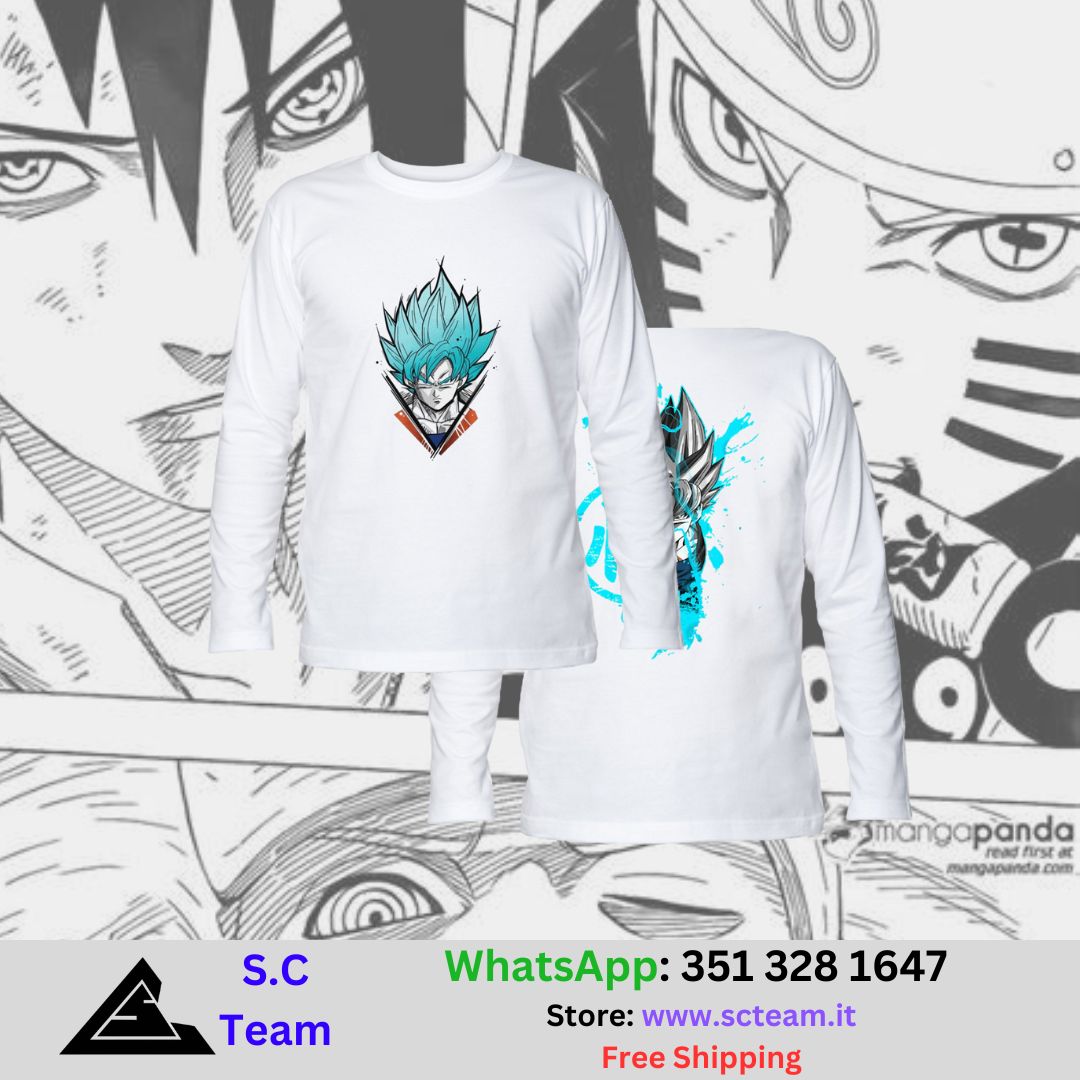 T-Shirt manica lunga SSj Blue