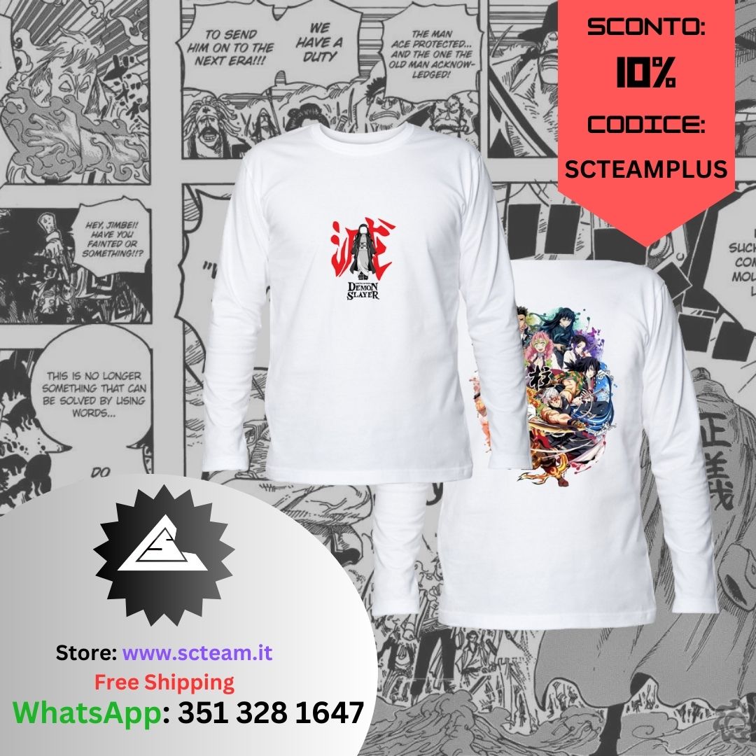 T-Shirt Manica lunga Pilastri
