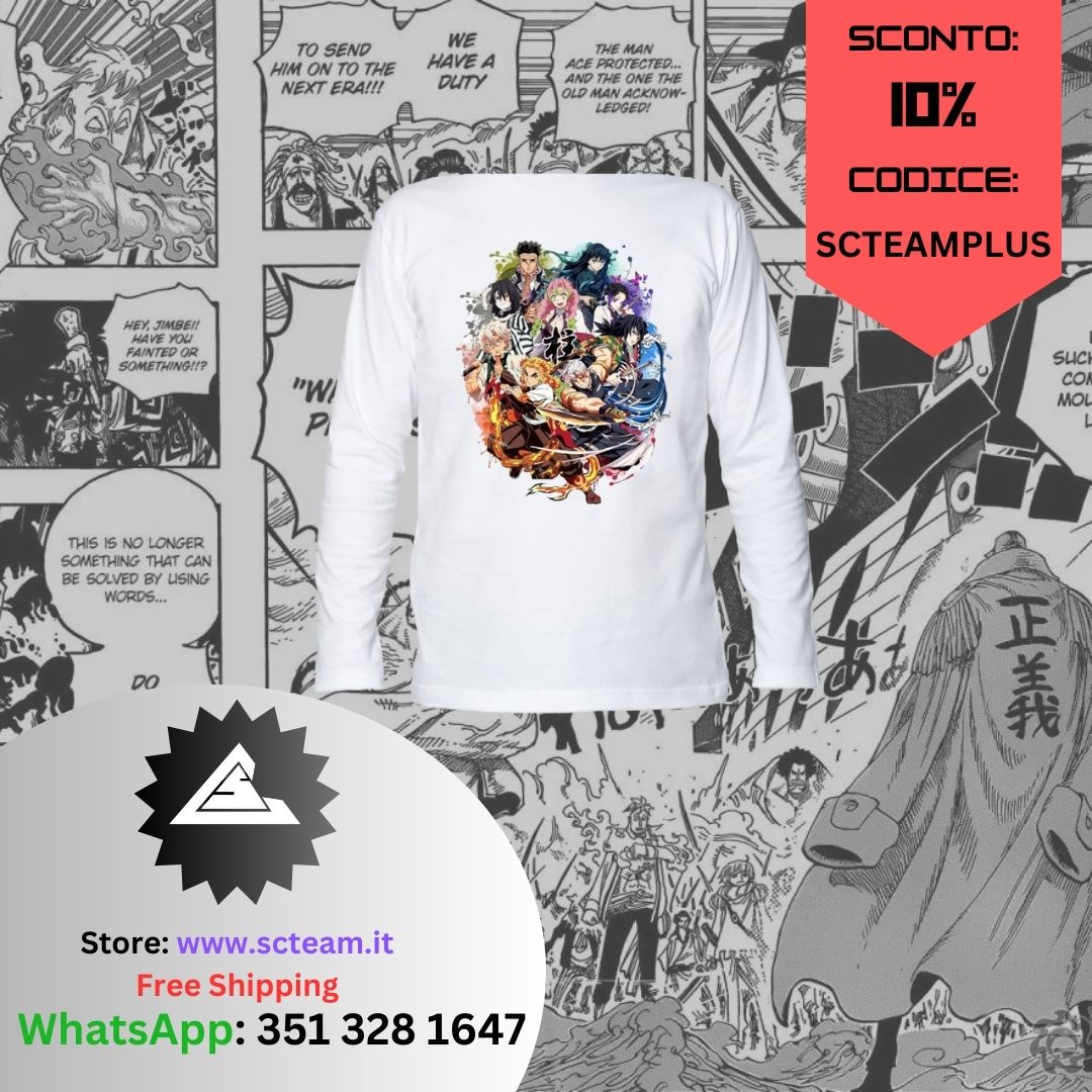 T-Shirt Manica lunga Pilastri