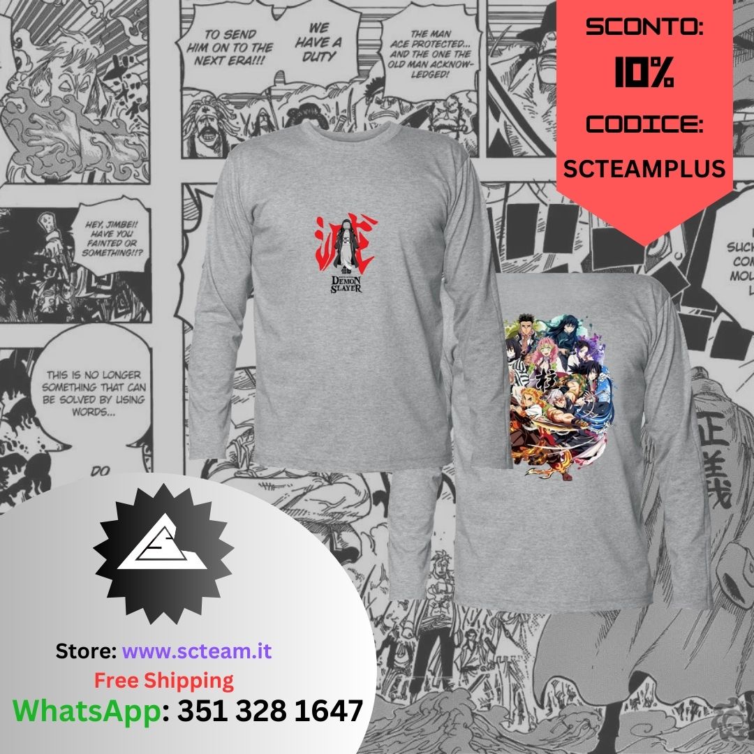 T-Shirt Manica lunga Pilastri