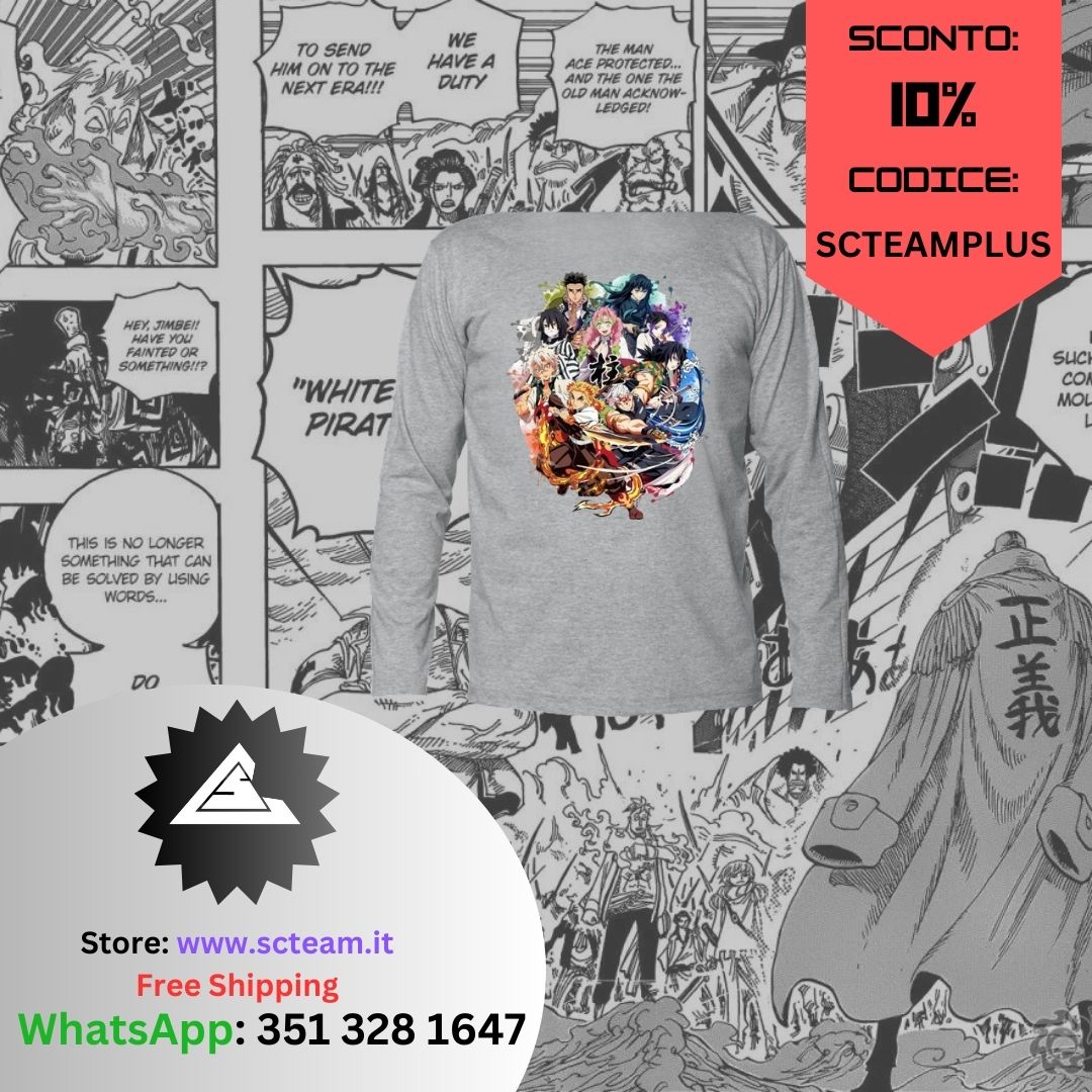 T-Shirt Manica lunga Pilastri