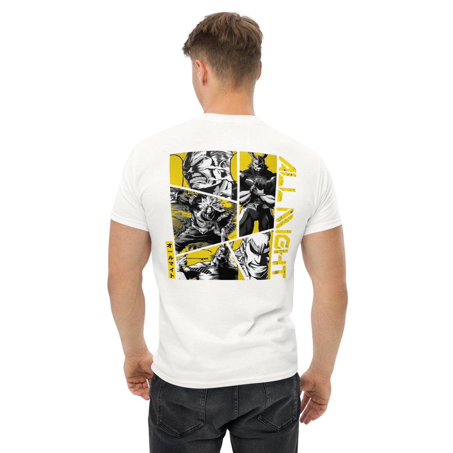 T-shirt All Might – Maglietta Anime per Fan di My Hero Academia