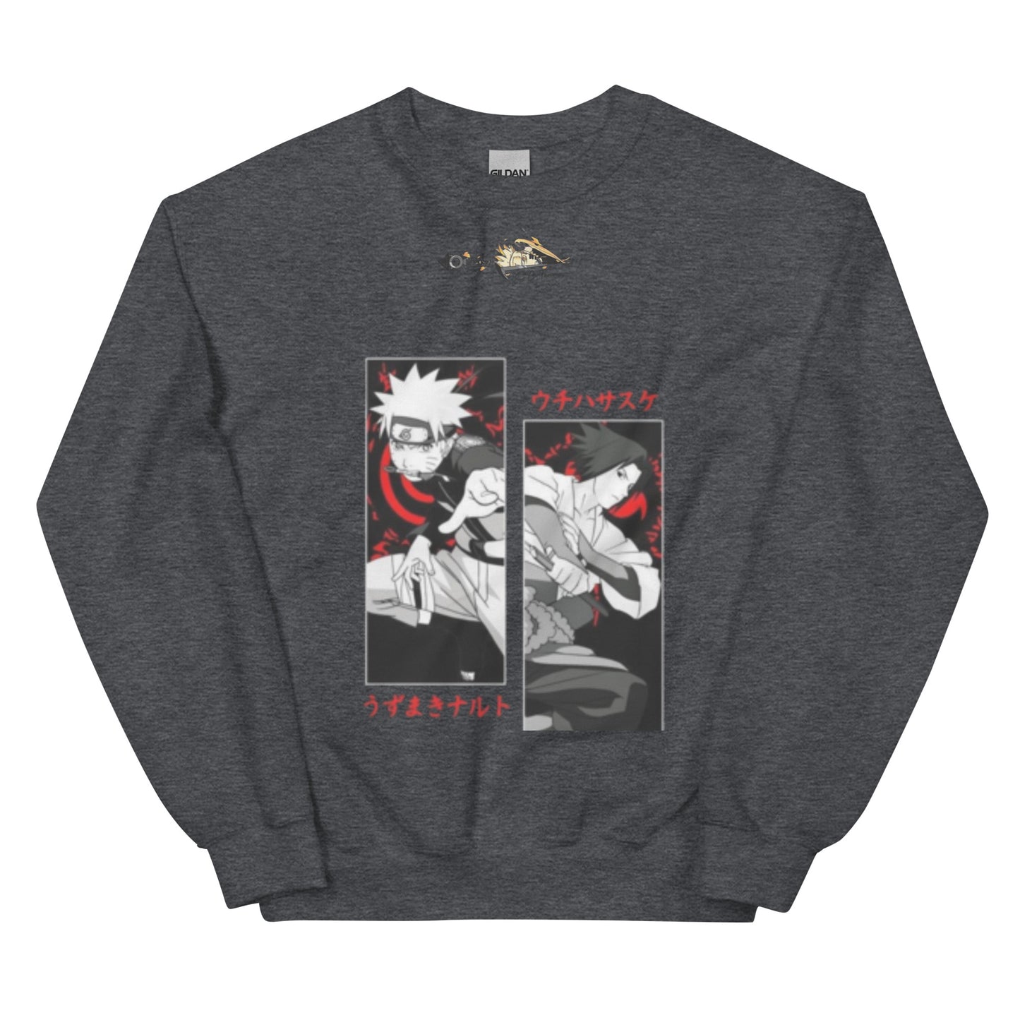 Felpa Naruto Shippuden – Design Naruto & Sasuke, Stile Streetwear