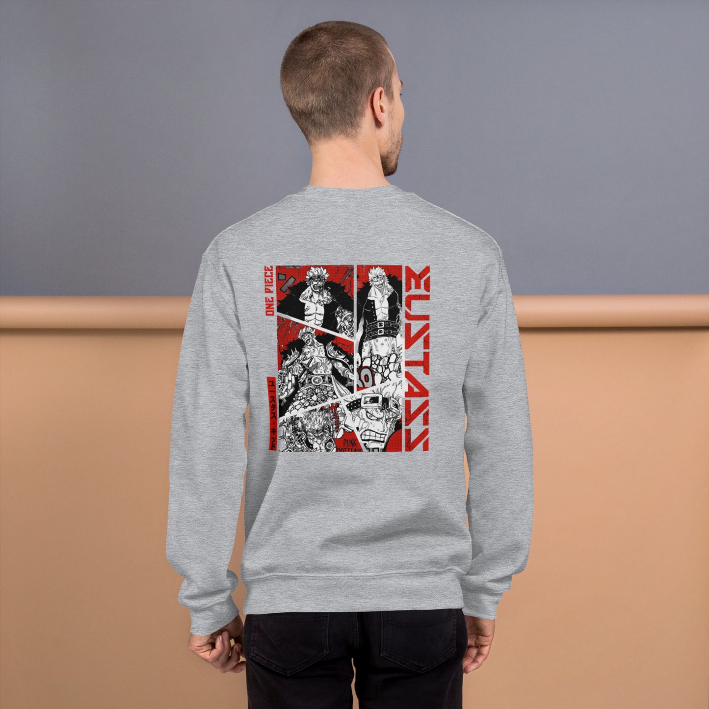Felpa Eustass Kid – Abbigliamento Anime per Fan di One Piece