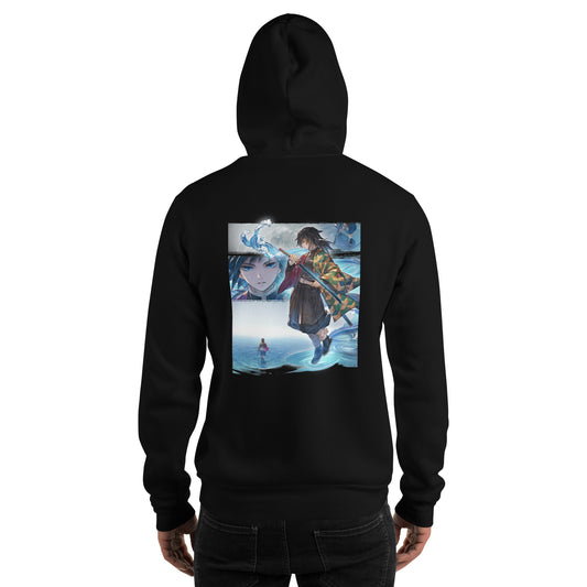 Felpa Giyu Tomioka – Abbigliamento Anime per Fan di Demon Slayer