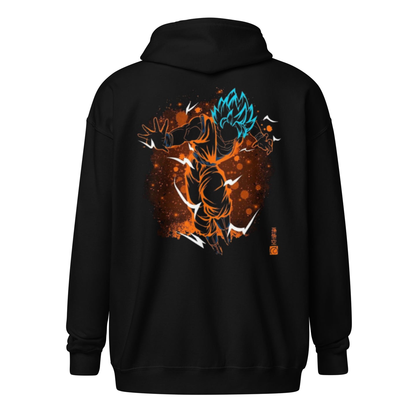 Felpa con zip Premium Goku SSj Blue