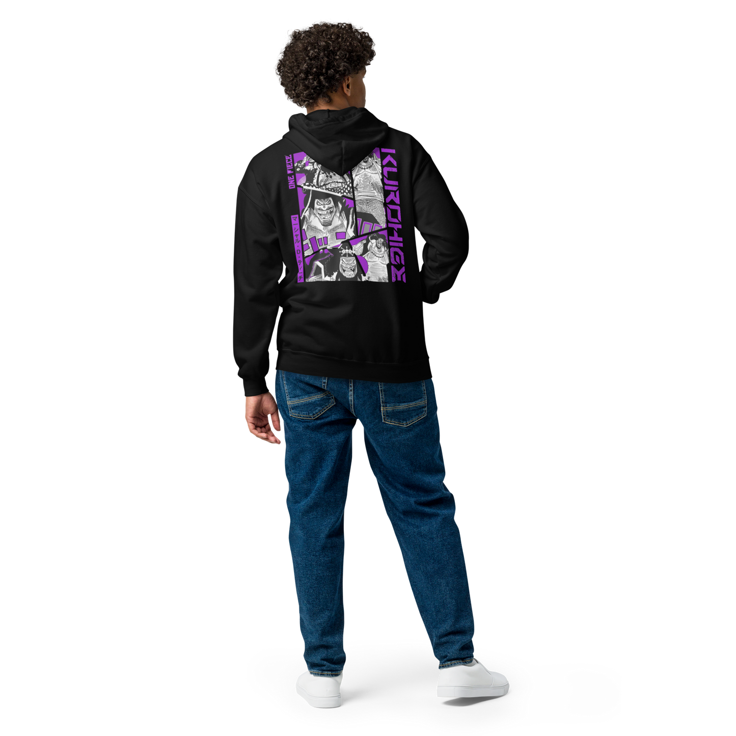 Kurohige Felpa con Zip One Piece