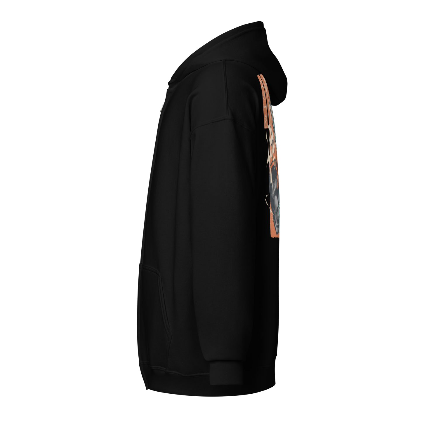 Felpa con Zip Gogeta Blue – Abbigliamento Anime Super Saiyan Blue