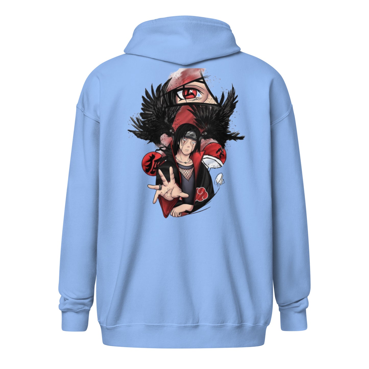 Felpa con zip Itachi