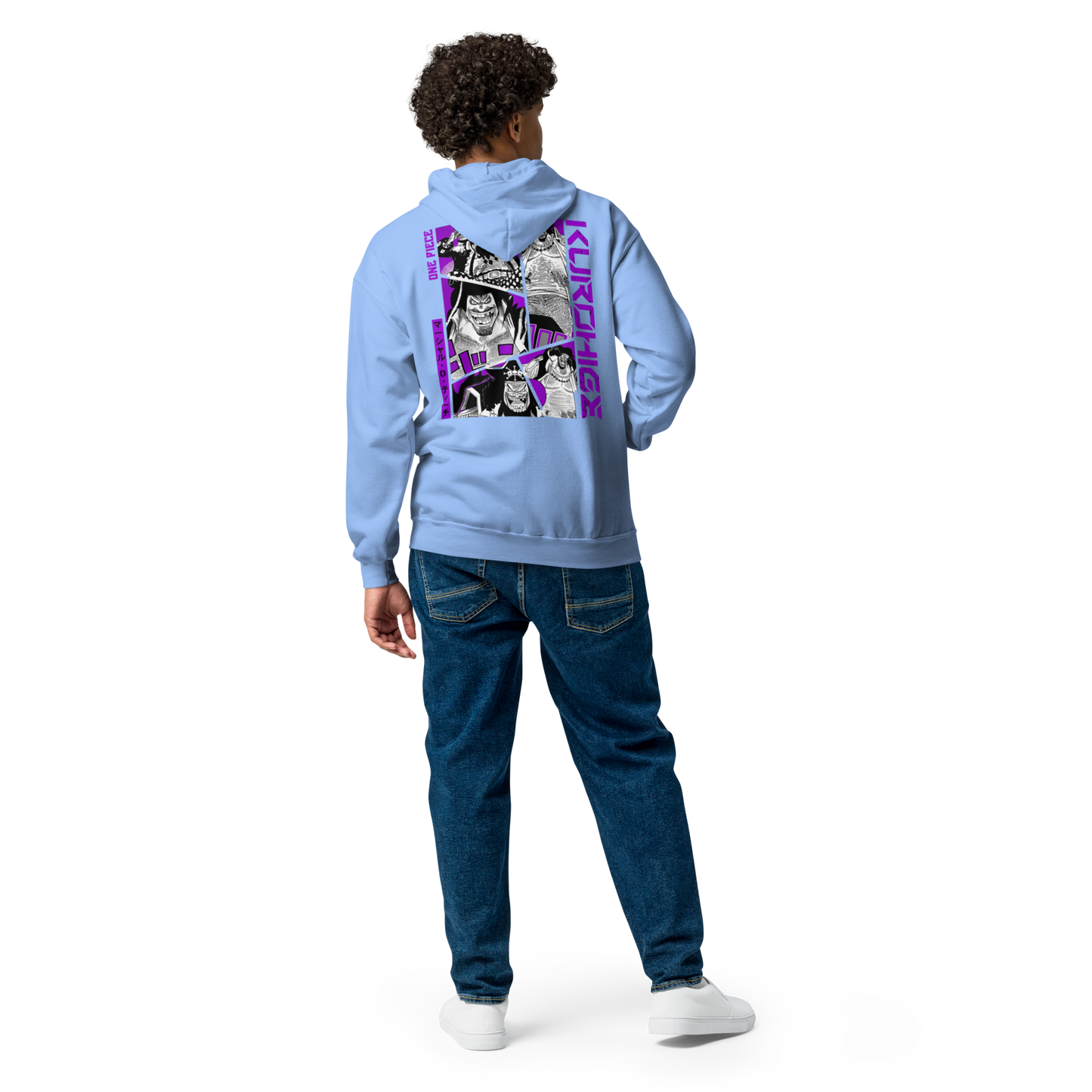 Kurohige Felpa con Zip One Piece