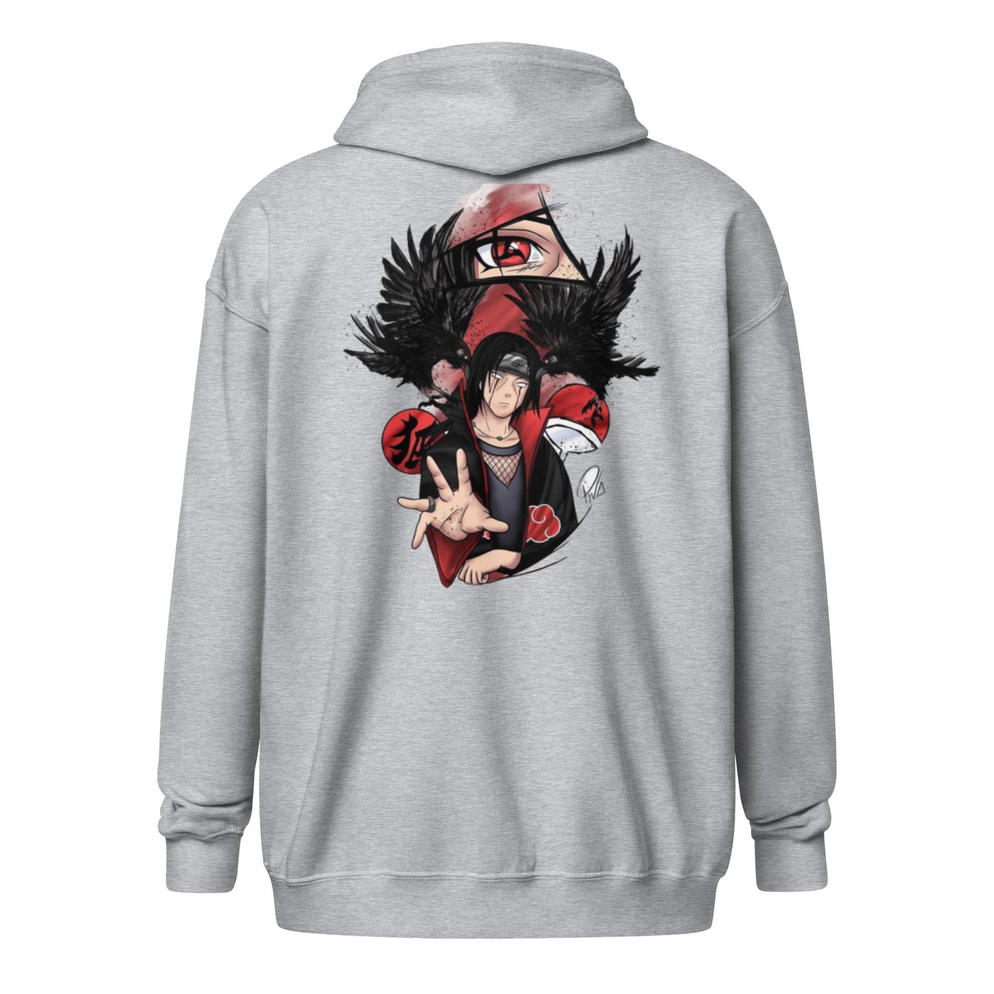 Felpa con zip Itachi