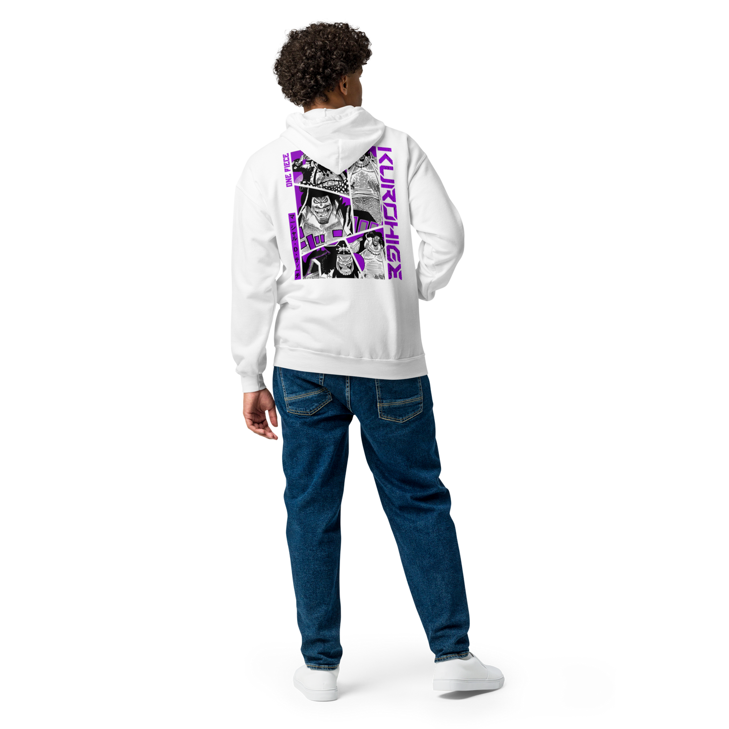 Kurohige Felpa con Zip One Piece