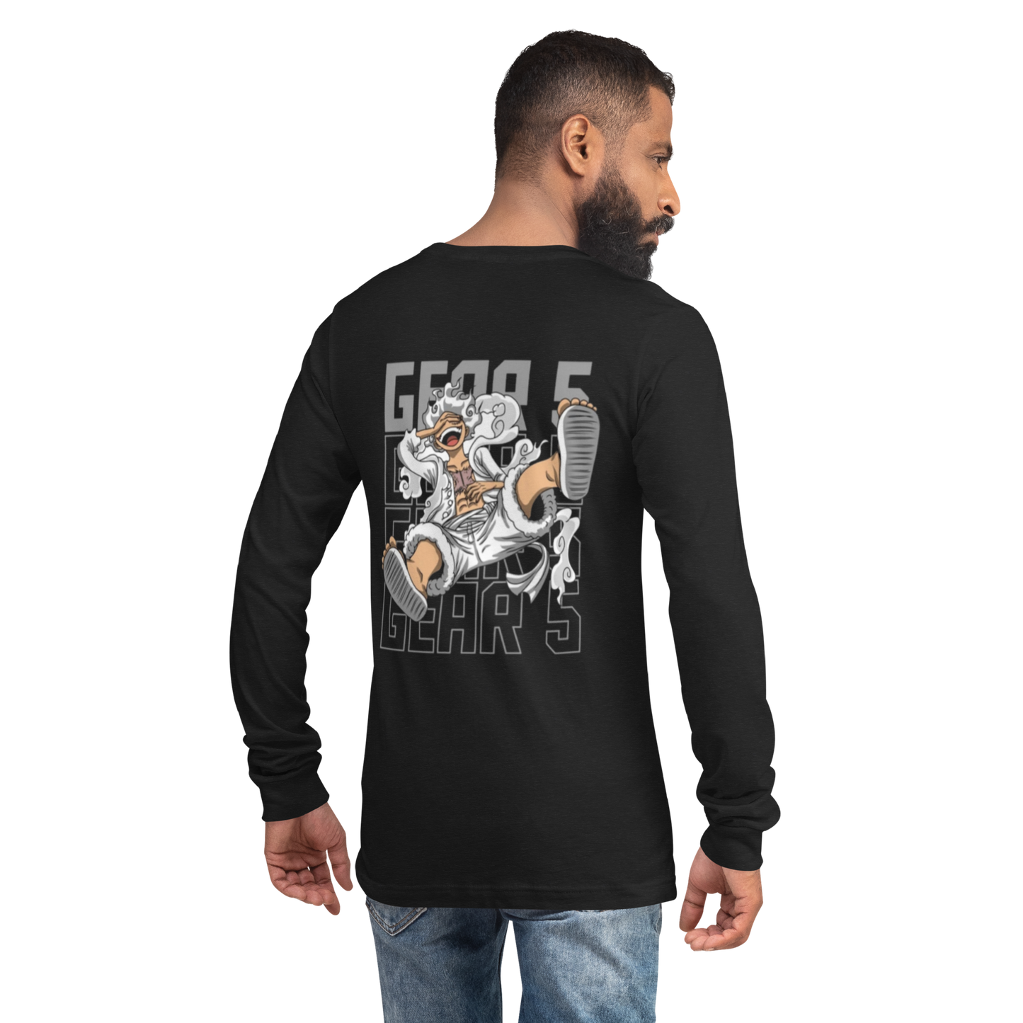 T-shirt Manica Lunga Anime – Look Casual con il Capitano Luffy Gear 5