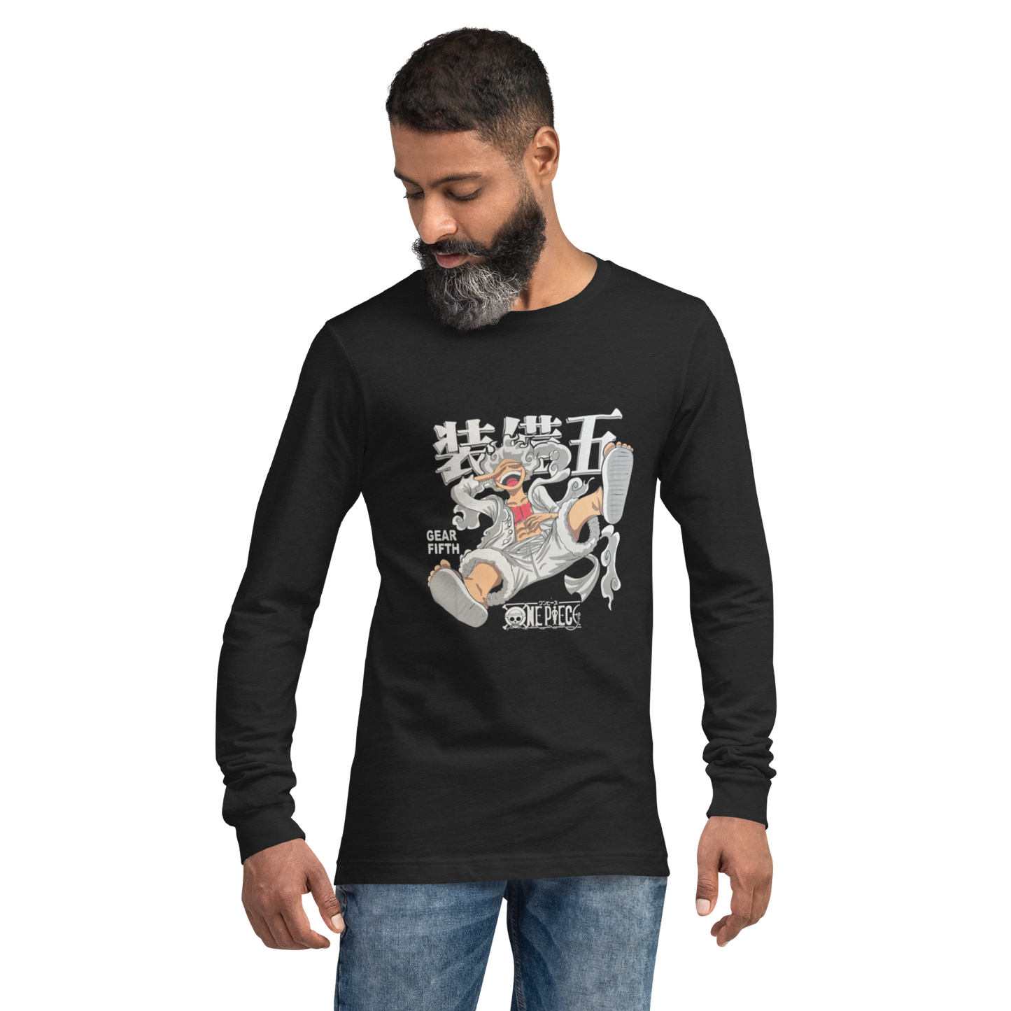 T-shirt Manica Lunga Anime – Look Casual con il Capitano Luffy Gear 5