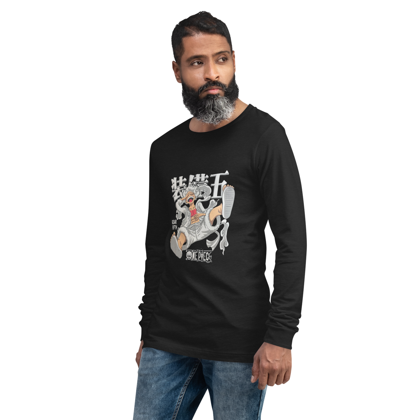 T-shirt Manica Lunga Anime – Look Casual con il Capitano Luffy Gear 5