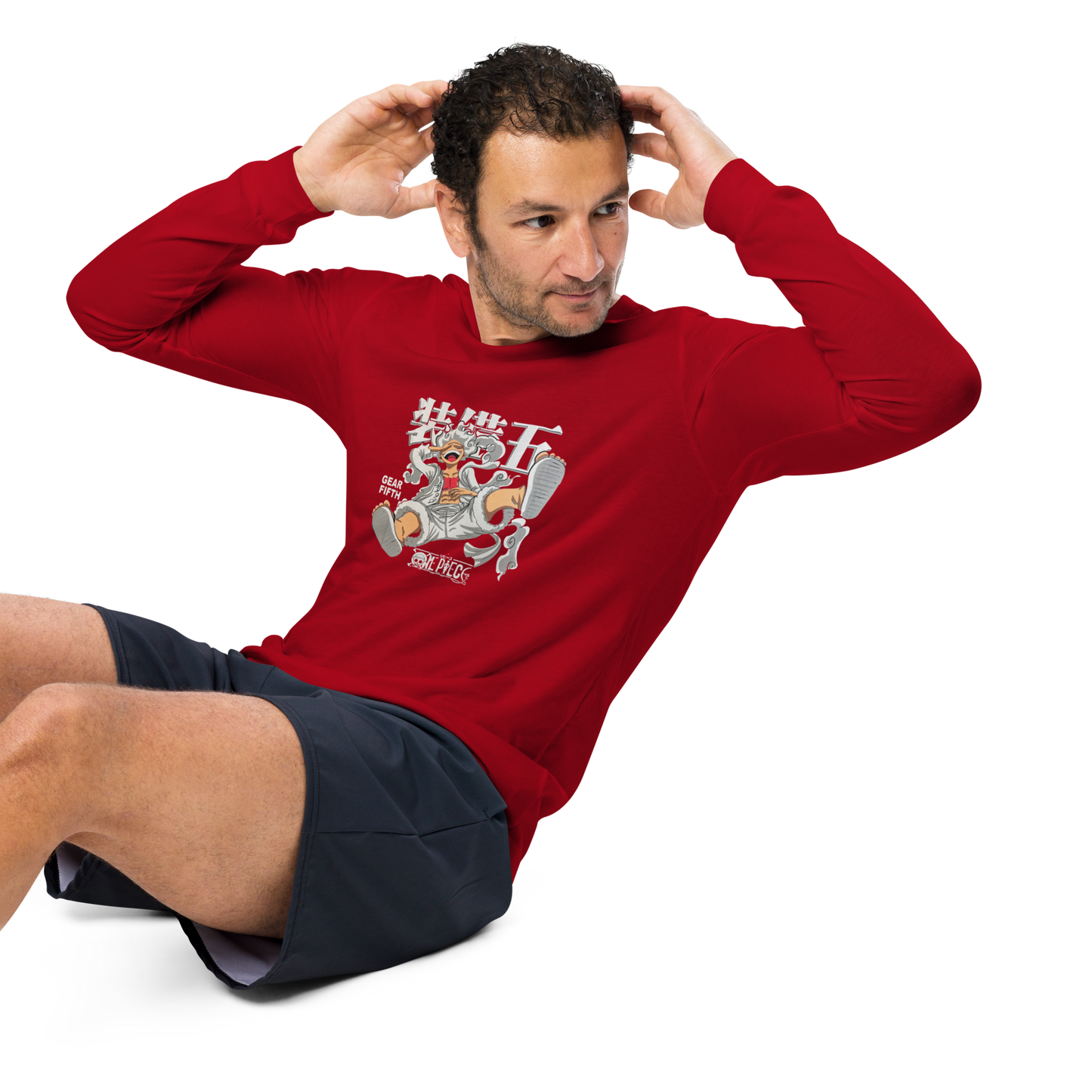 T-shirt Manica Lunga Anime – Look Casual con il Capitano Luffy Gear 5