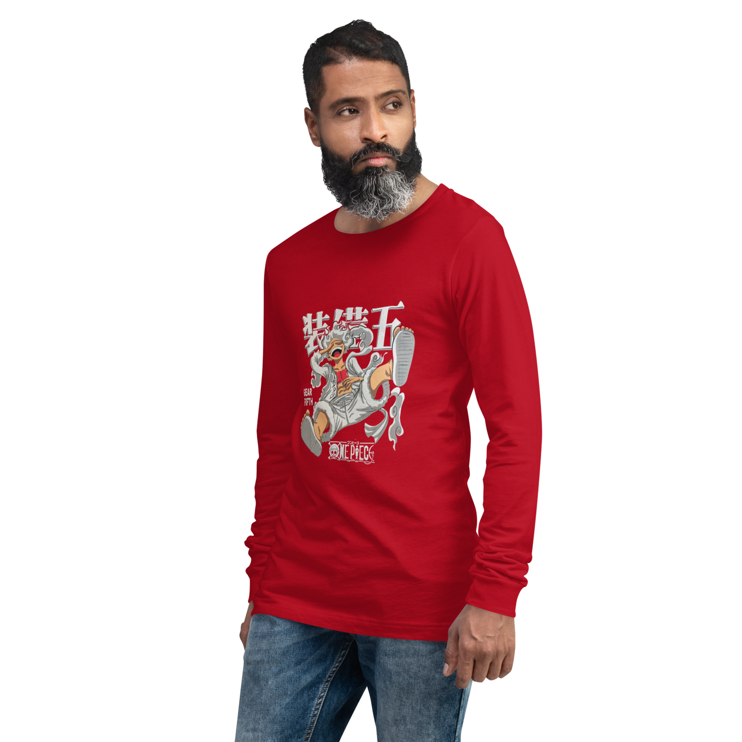 T-shirt Manica Lunga Anime – Look Casual con il Capitano Luffy Gear 5