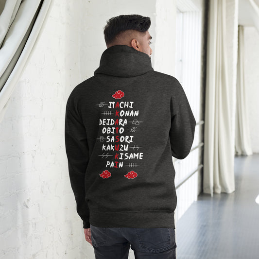 Felpa Akatsuki – Abbigliamento Anime per Fan di Naruto
