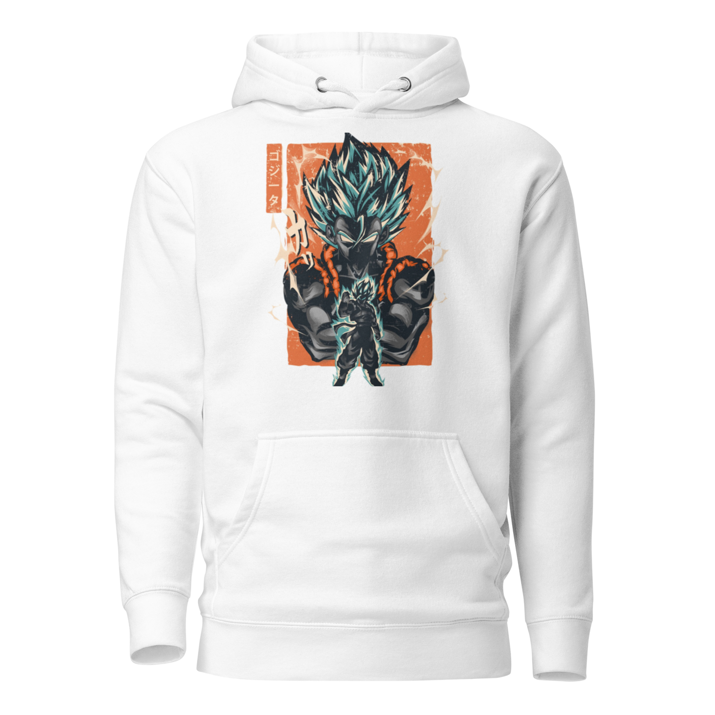 Felpa Fusion Gogeta Blue – Stile Streetwear per Appassionati DB Super