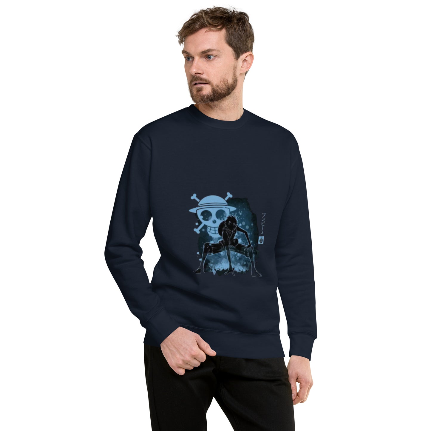 Felpa One Piece – Design con Luffy Cappello di Paglia
