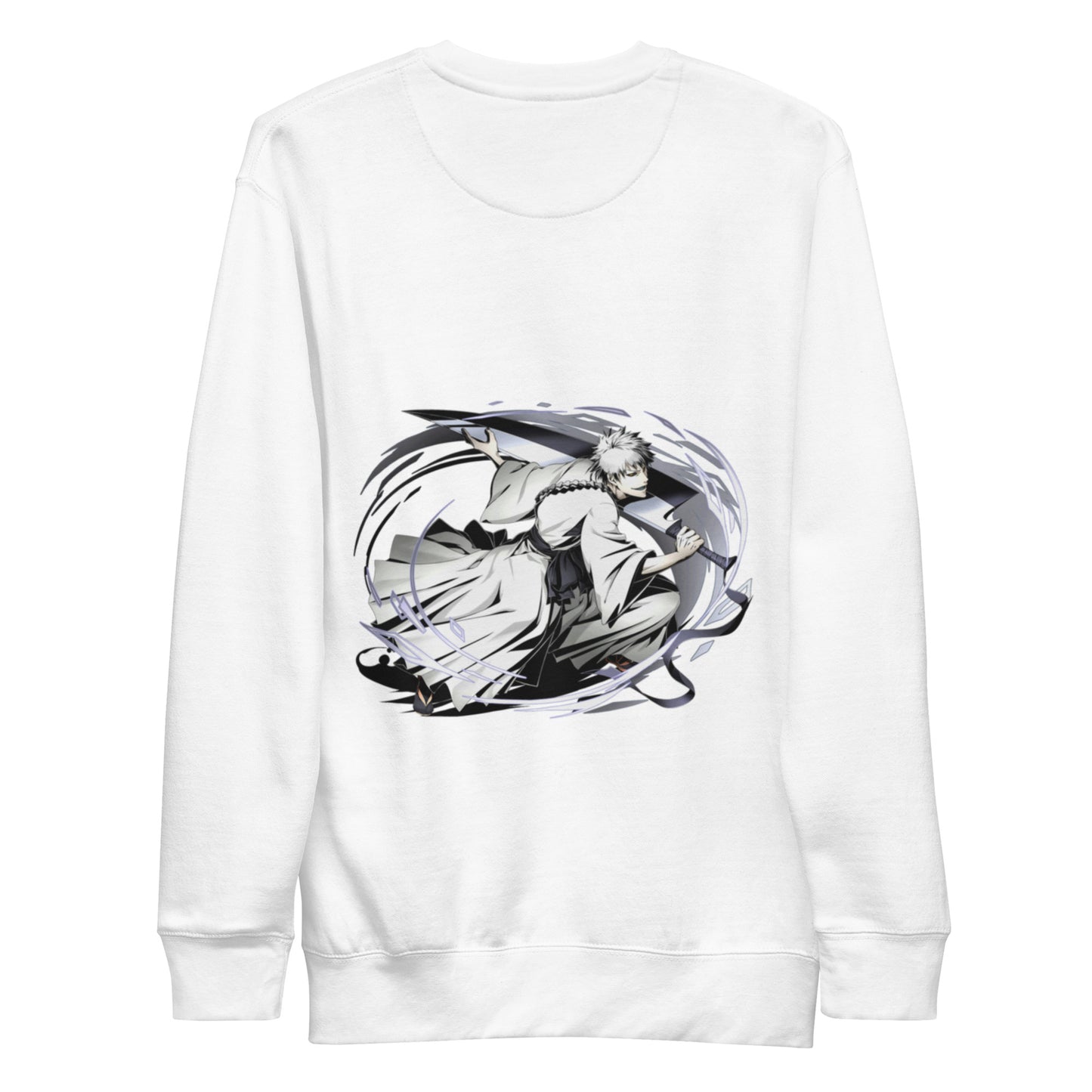 Felpa Zangetsu – Abbigliamento Anime Bleach con Spada Iconica