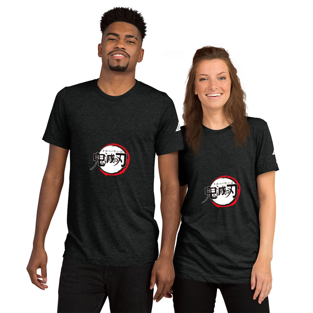 T-shirt Anime Demon Slayer – Design Minimal con Logo Iconico