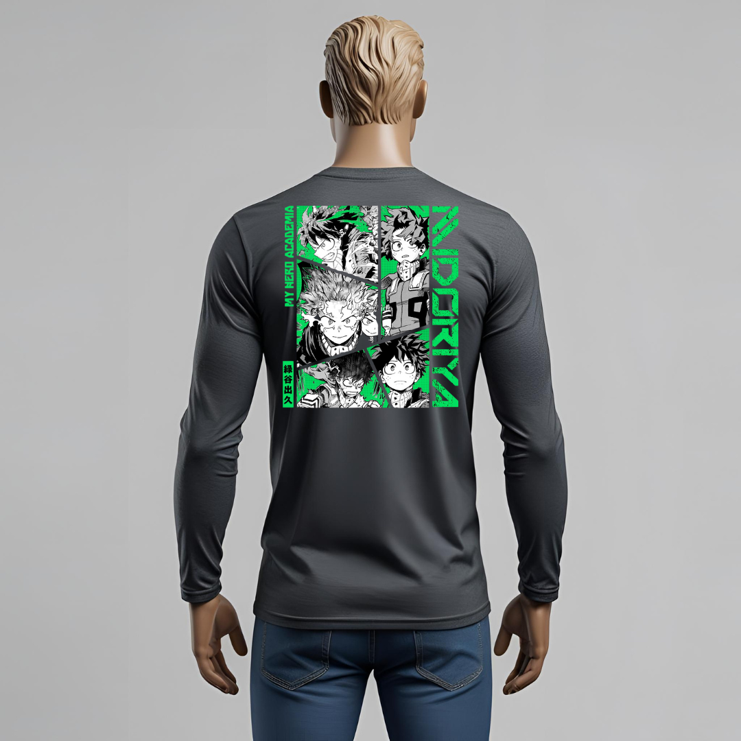 T-shirt My Hero Academia – Izuku Midoriya in Versione Streetwear