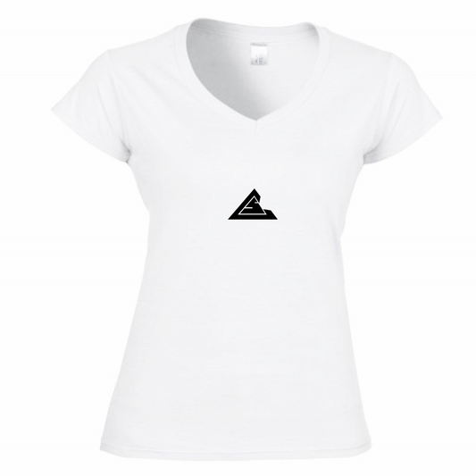 T-Shirt scollo a V Ali della Libertà