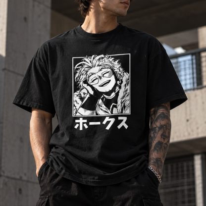 1 Hawks T-shirt - Unisex Anime My Hero Academia