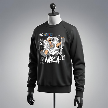 Hoodie Luffy Gear 5 – Felpa Unisex per Otaku