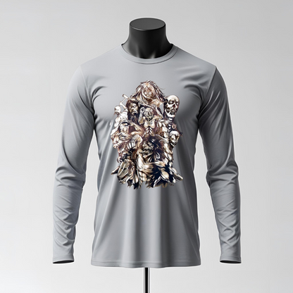 T-shirt Lunga Attack on Titan – Outfit Casual per Otaku