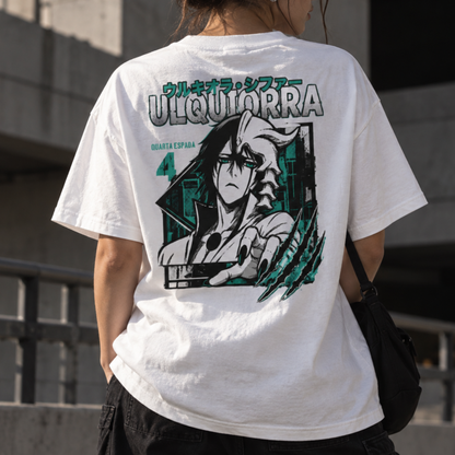 1- Ulquiorra Cifer T-shirt -  Quarta Espada Anime Bleach