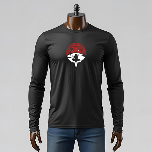T-shirt Sharingan Uchiha lunga – Abbigliamento Streetwear per Fan