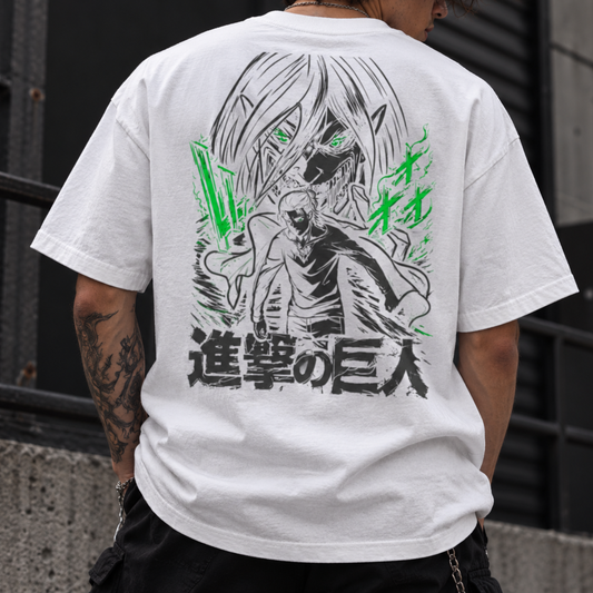 1- Eren Titan T-shirt - Anime Attack on Titan