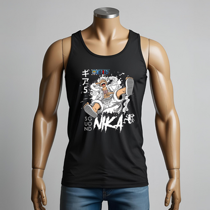 Canotta Anime Luffy – Versione Gear Fifth Unisex
