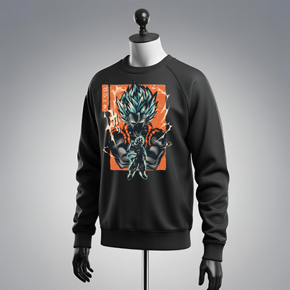 Felpa Dragon Ball – Gogeta Super Saiyan per Veri Fan