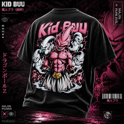 1-Kid Buu T-shirt - Anime Dragon Ball Z